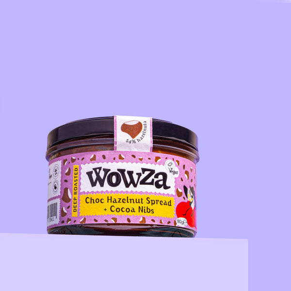 Try Wowza, our new gooey Choc Hazelnut Spread for just £5